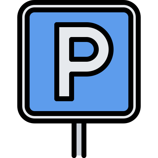 parking Coloring Color Icône
