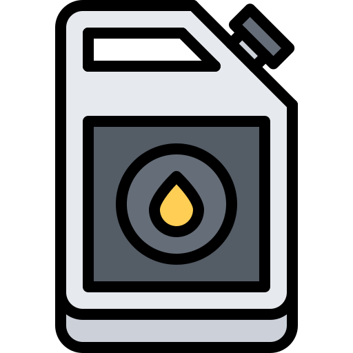 Gas can Coloring Color icon