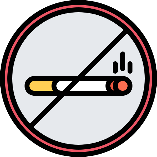 zakaz palenia Coloring Color ikona