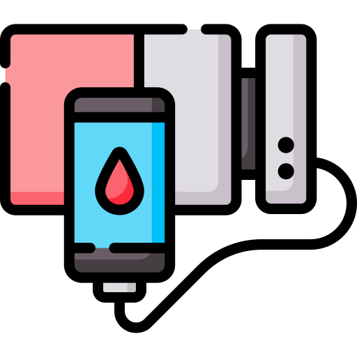 Blood pressure meter Special Lineal color icon