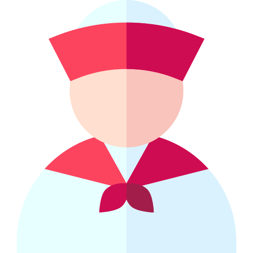 Sailor Basic Straight Flat icon