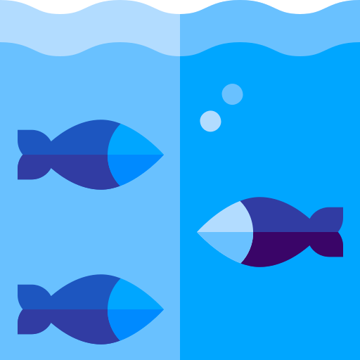 Fishes Basic Straight Flat icon