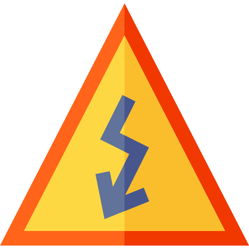 Lightning Basic Straight Flat icon