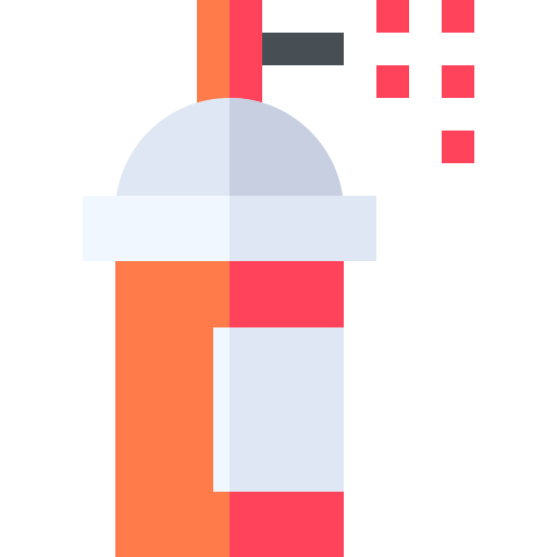 aerosol Basic Straight Flat icon