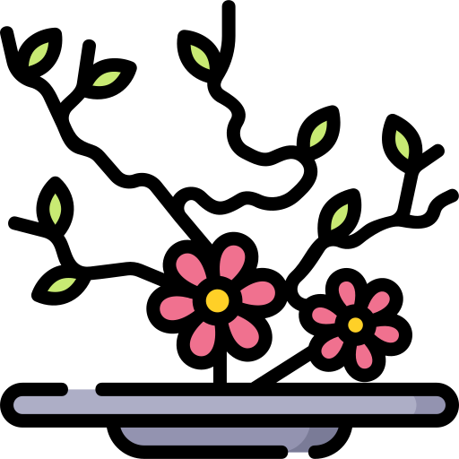 ikebana Special Lineal color ikona