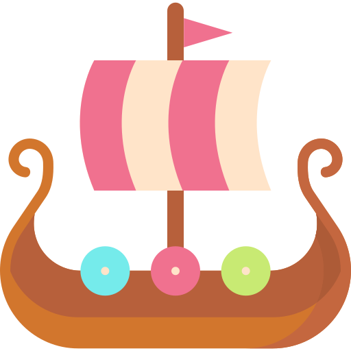 wikingerschiff Special Flat icon