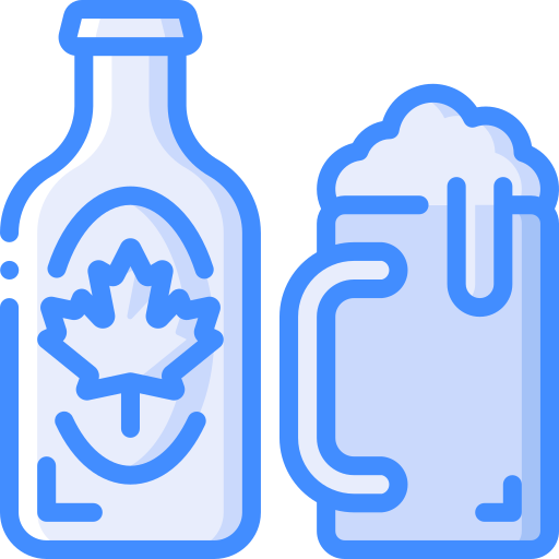 맥주 Basic Miscellany Blue icon