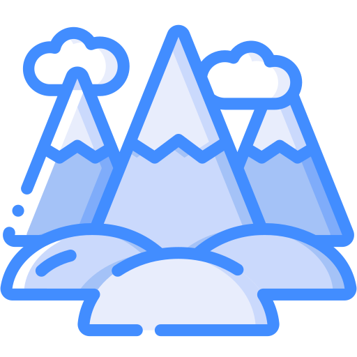 montaña Basic Miscellany Blue icono