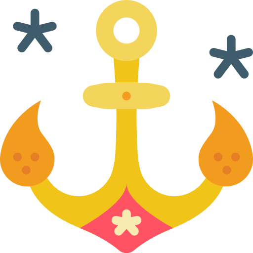 Anchor Basic Miscellany Flat icon