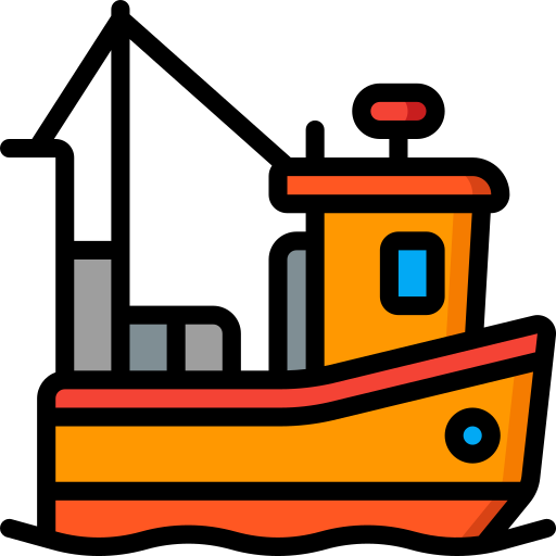ボート Basic Miscellany Lineal Color icon