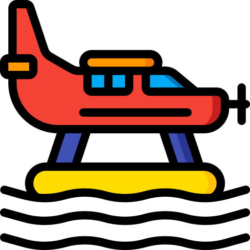 飛行機 Basic Miscellany Lineal Color icon