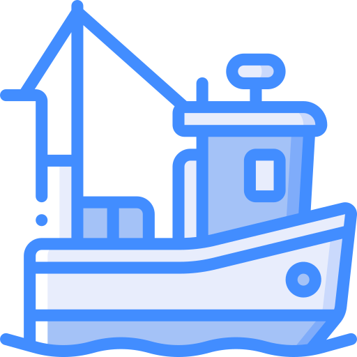 ボート Basic Miscellany Blue icon