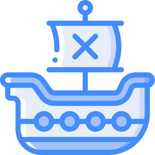 Pirates Basic Miscellany Blue icon