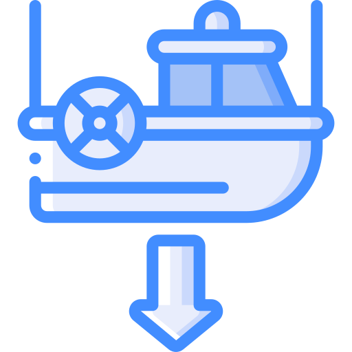 rettungsboot Basic Miscellany Blue icon