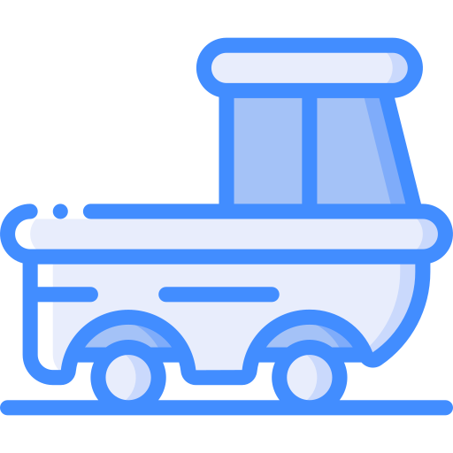 amfibie auto Basic Miscellany Blue icoon