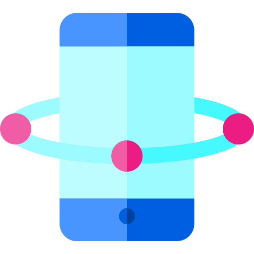 smartphone Basic Rounded Flat icon
