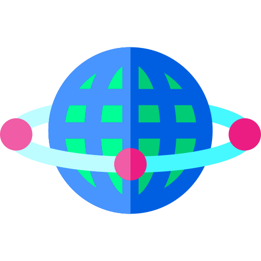 weltweit Basic Rounded Flat icon