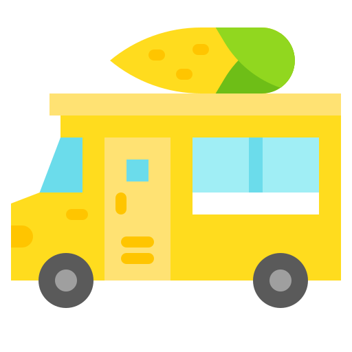 Food truck Generic Flat icon