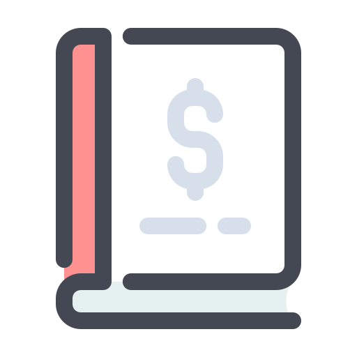 Accounting book Generic Outline Color icon
