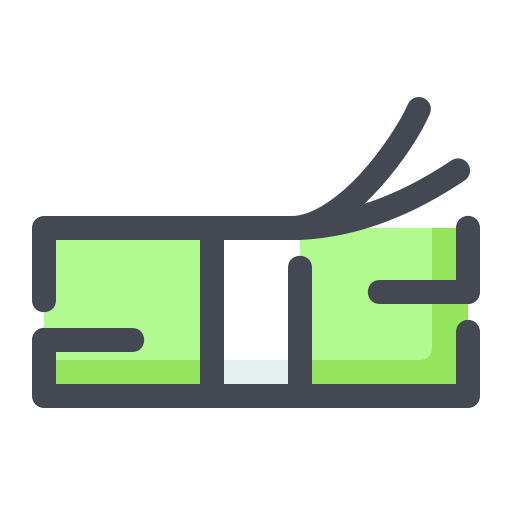 efectivo Generic Outline Color icono