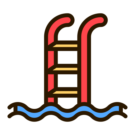 piscinas Generic Outline Color icono
