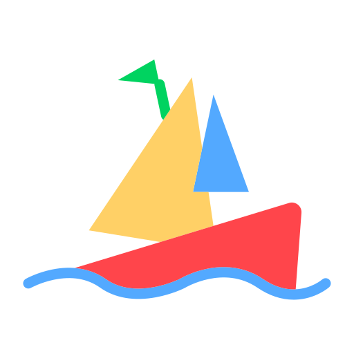 windsurfen Generic Flat icon