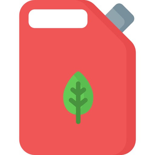Öko-kraftstoff Special Flat icon