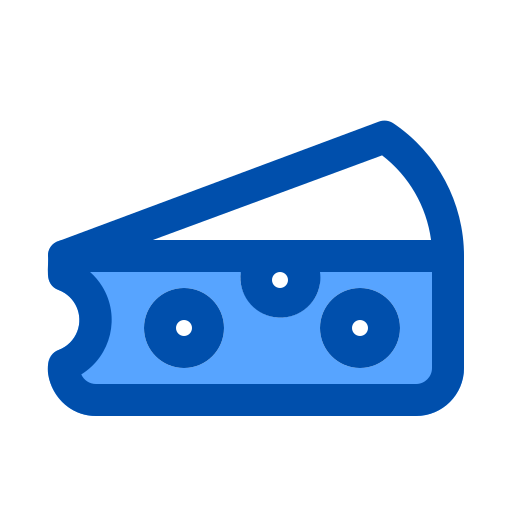 Cheese Generic Blue icon