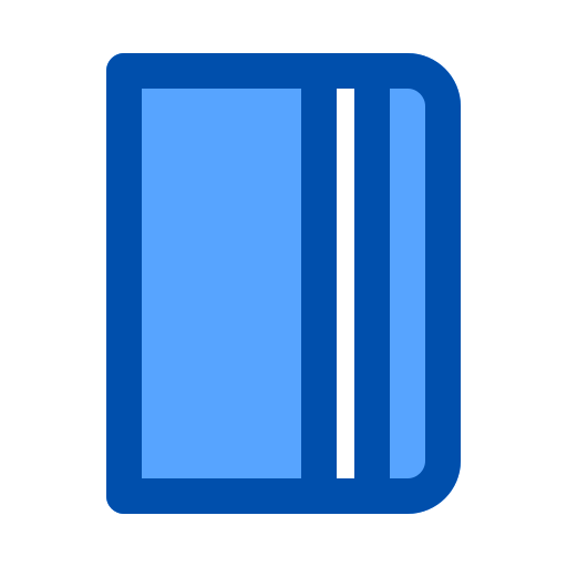 caderno Generic Blue Ícone