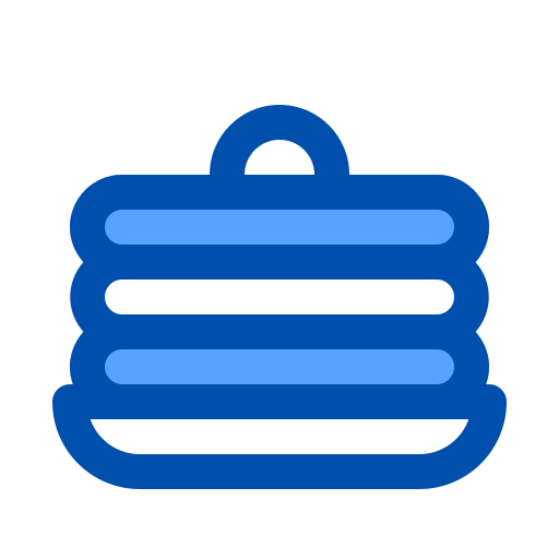 pannekoeken Generic Blue icoon