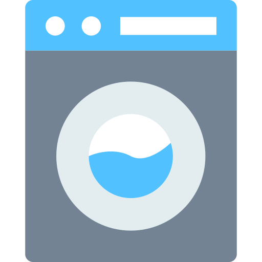 세탁기 SBTS2018 Flat icon