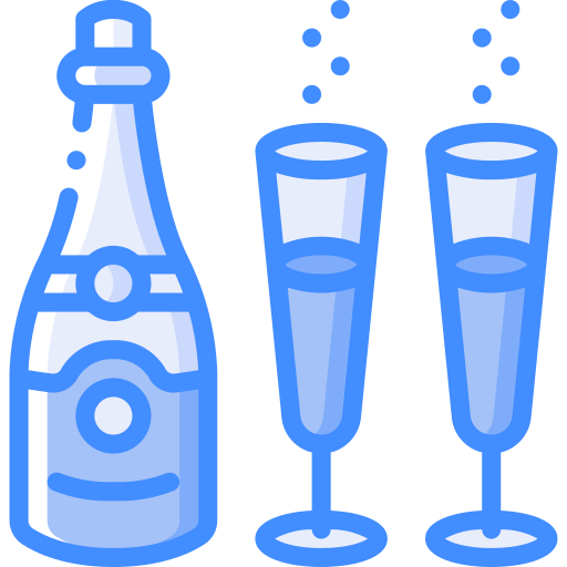 Drinks Basic Miscellany Blue icon