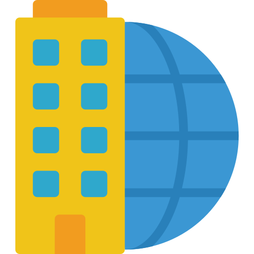 weltweites netz Basic Miscellany Flat icon