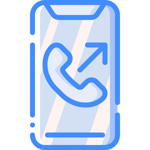 połączenie telefoniczne Basic Miscellany Blue ikona