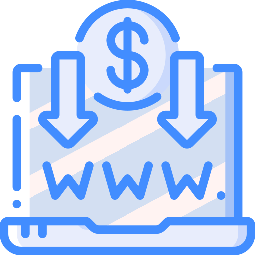 bankowość internetowa Basic Miscellany Blue ikona