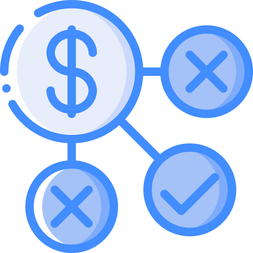お金 Basic Miscellany Blue icon