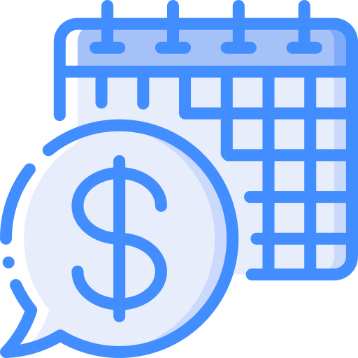 Calendar Basic Miscellany Blue icon