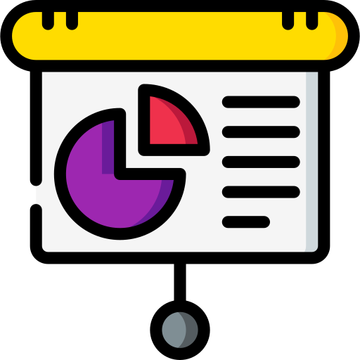Presentation Basic Miscellany Lineal Color icon