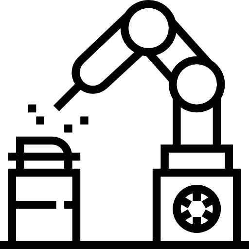 industrieroboter Meticulous Line icon