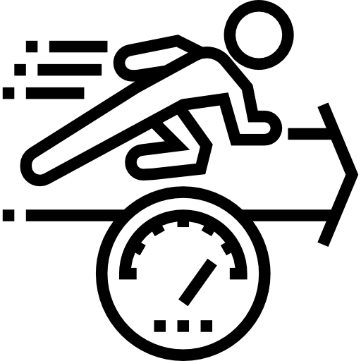 geschwindigkeit Meticulous Line icon