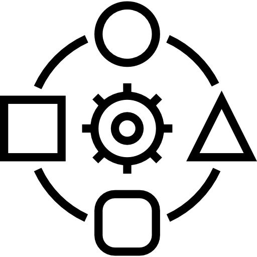 kształty Meticulous Line ikona