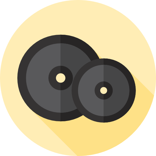 重み Flat Circular Flat icon