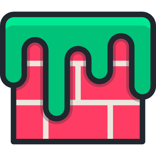 Green slime Special Lineal color icon