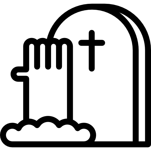 lápida sepulcral Special Lineal icono