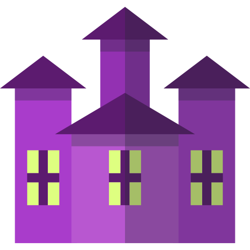 Haunted house Special Flat icon