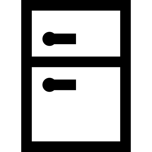 kühlschrank Basic Straight Lineal icon