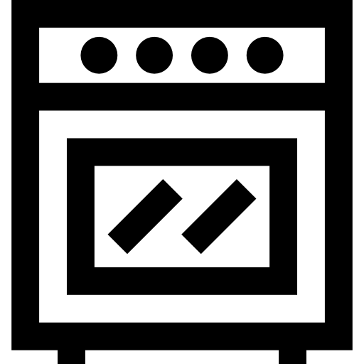 horno Basic Straight Lineal icono