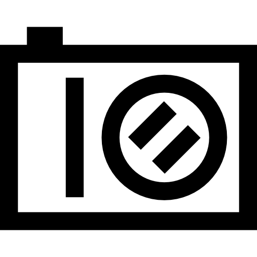 Digital camera Basic Straight Lineal icon