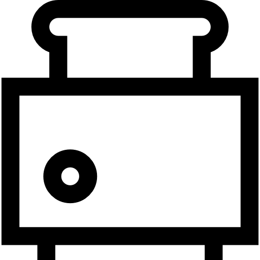 tostadora Basic Straight Lineal icono