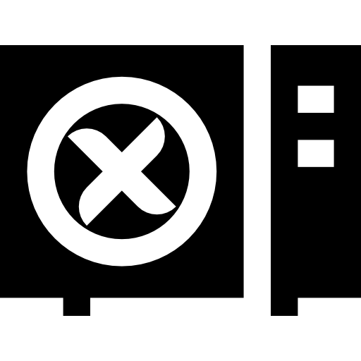 空調 Basic Straight Filled icon
